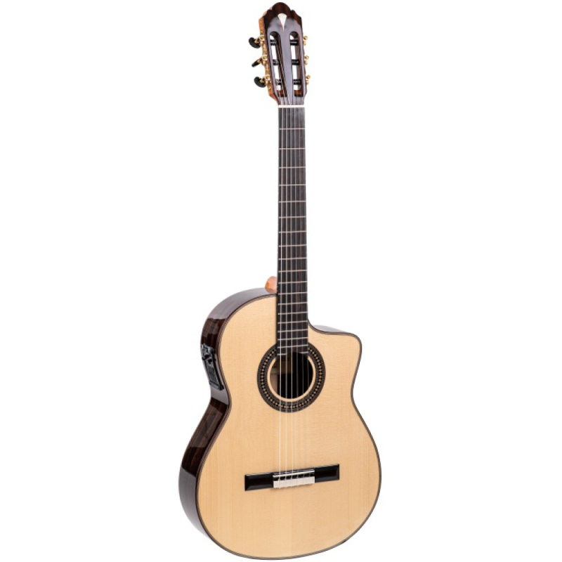 Maravilla M80-CE Crossover, Fichte / Palisander vollmassiv, 48mm Sattelbreite, inkl. Case **Sonderpreis**